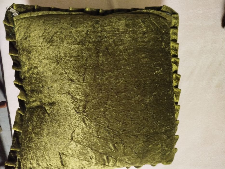 Дві маленькі подушки на молніях 37х37 см