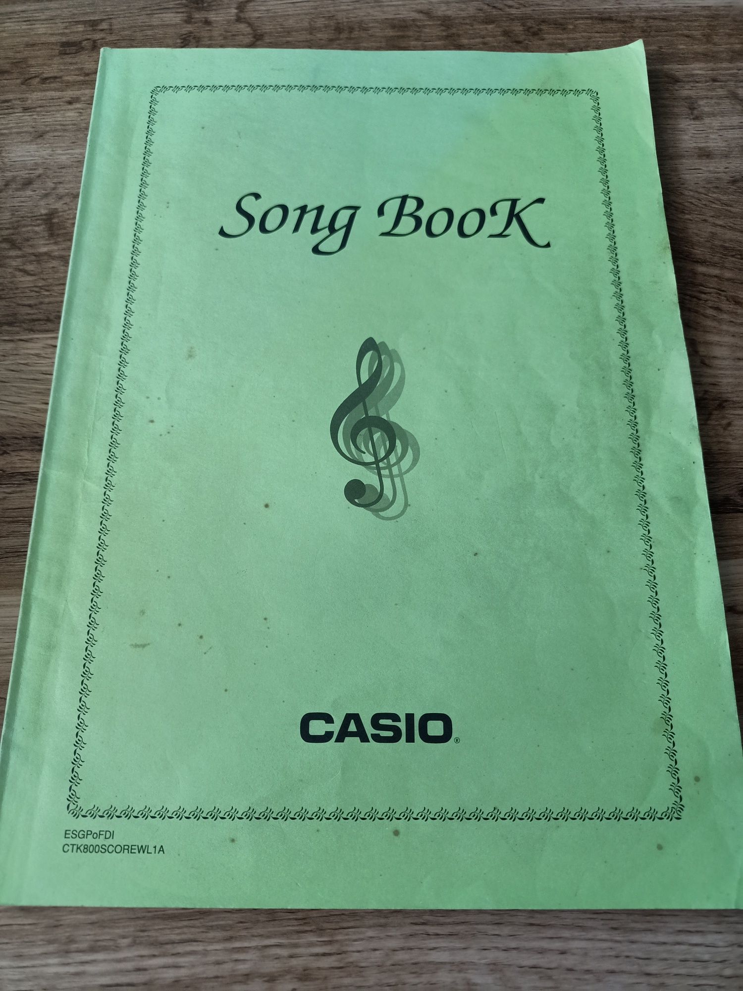 79. Casio Song Book po angielsku