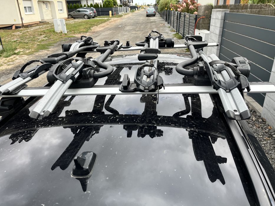 Thule Wingbar Evo + 4xProride 598, bagażnik rowerowy