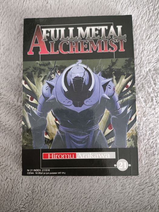 Manga FullMetal Alchemist tom 21 - Hiromu Arakawa
