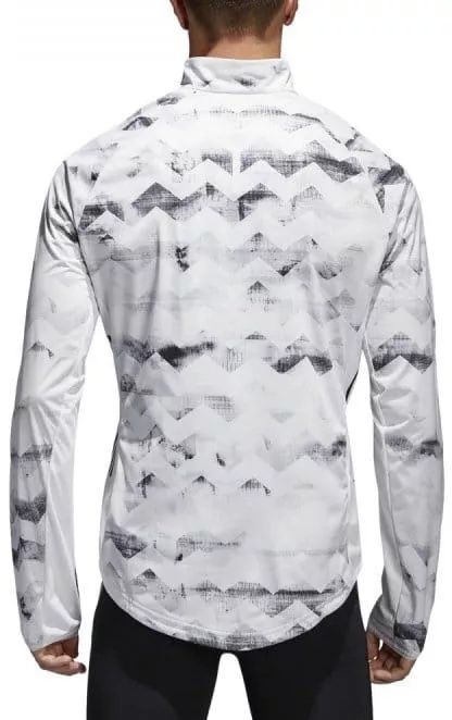 Куртка Adidas Men Adizero Track Training белая для бега