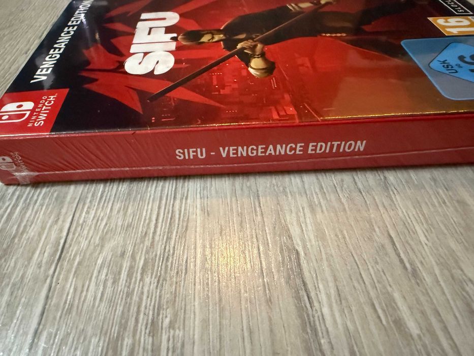 Sifu Vengeance Edition Steelbook Nintendo Switch NS