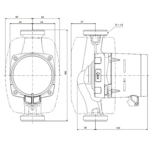 Циркуляційний насос Grundfos ALPHA1 25 80 180 99199577