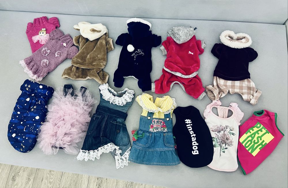 Комбинезон куртка жилет кофта платье одежда  для собак pet fashion