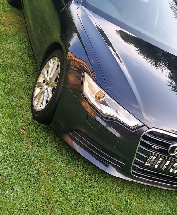 Audi A6 C7 Kompletny przód LZ9Y pas przedni zderzak maska lampy