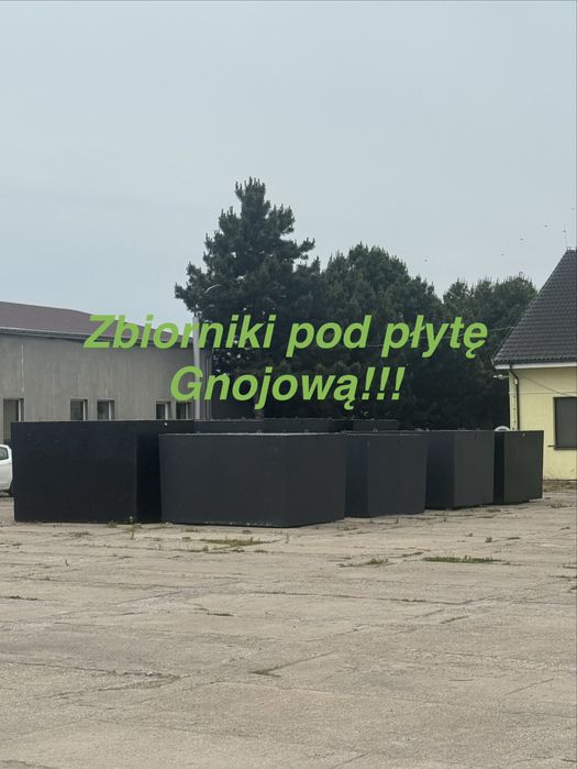 Zbiorniki pod płyte gnojowa Szamba Betonowe