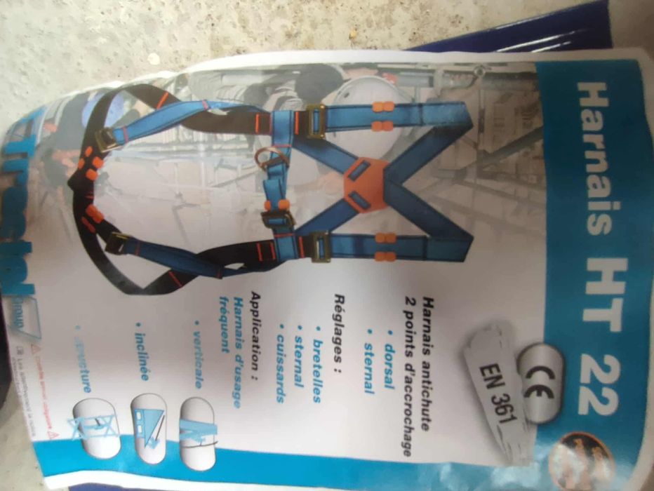 Nowa uprząż HT ET 22 do pracy na wysokości