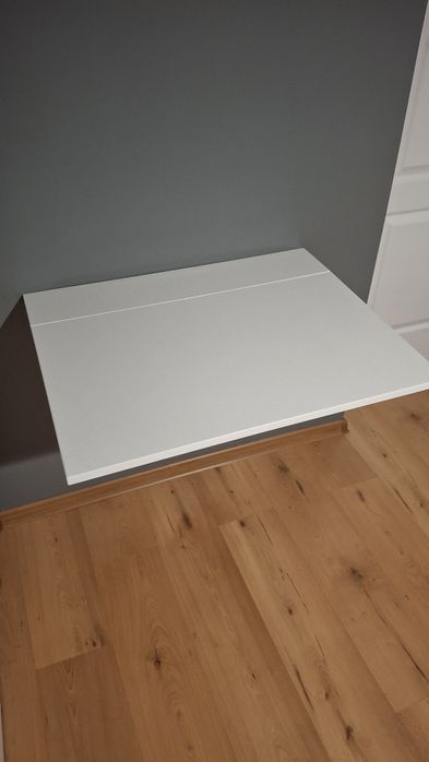 Biurko/stolik składany ścienny biały