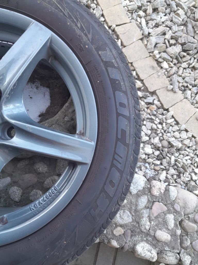 Alufelgi z oponami 16 bardzo dobry stan