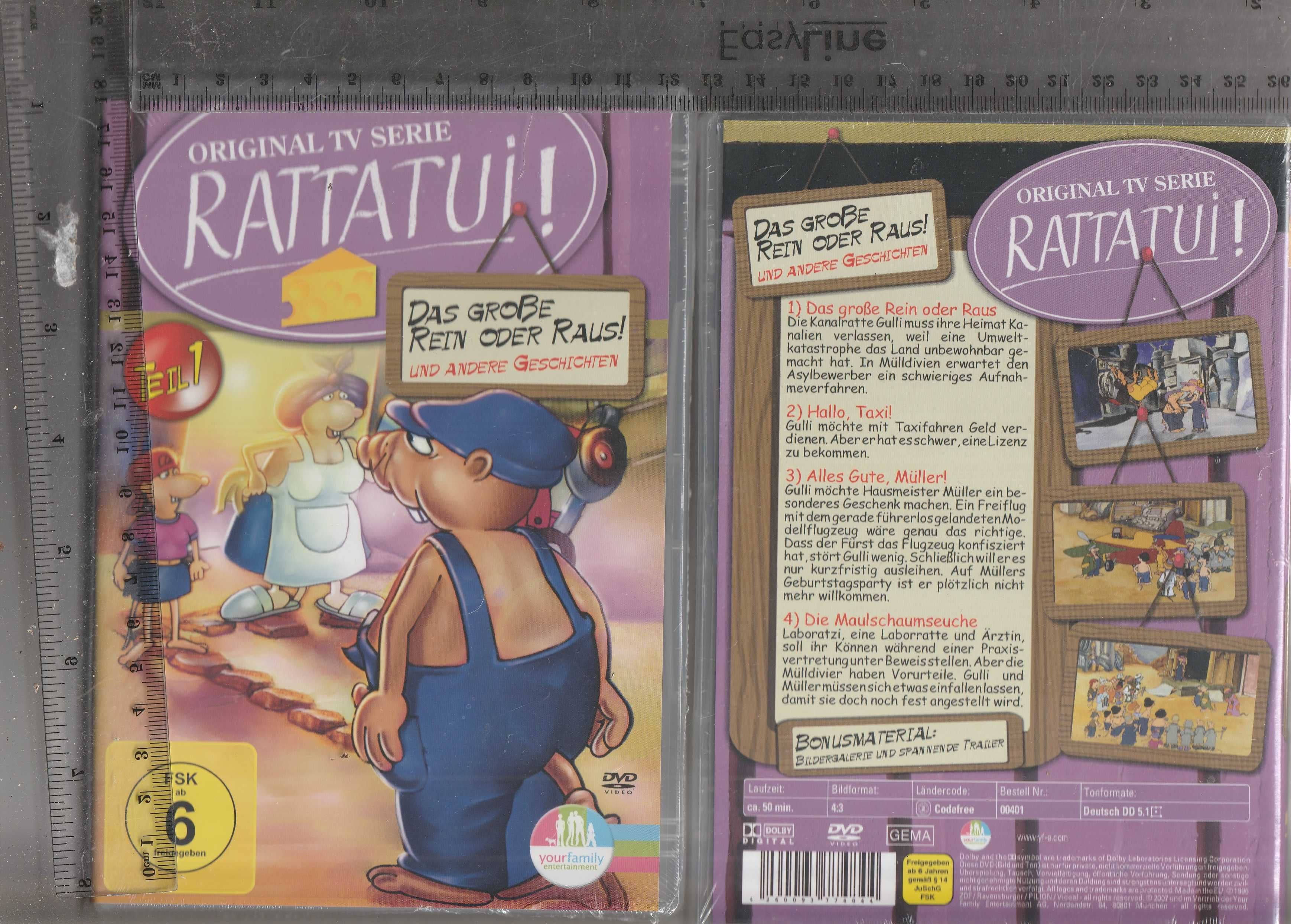 Ratatui Das rein oder raus teil 1 DVD