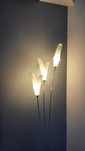 Lampa podłogowa glamour tulipan