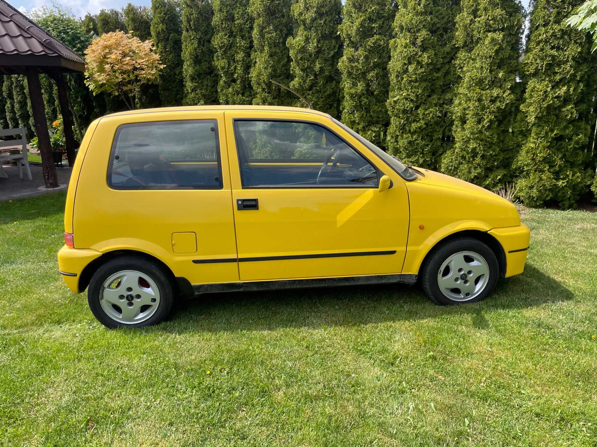 Fiat Cinquecento sporting 1.1, dwa kpl oryginalnych felg