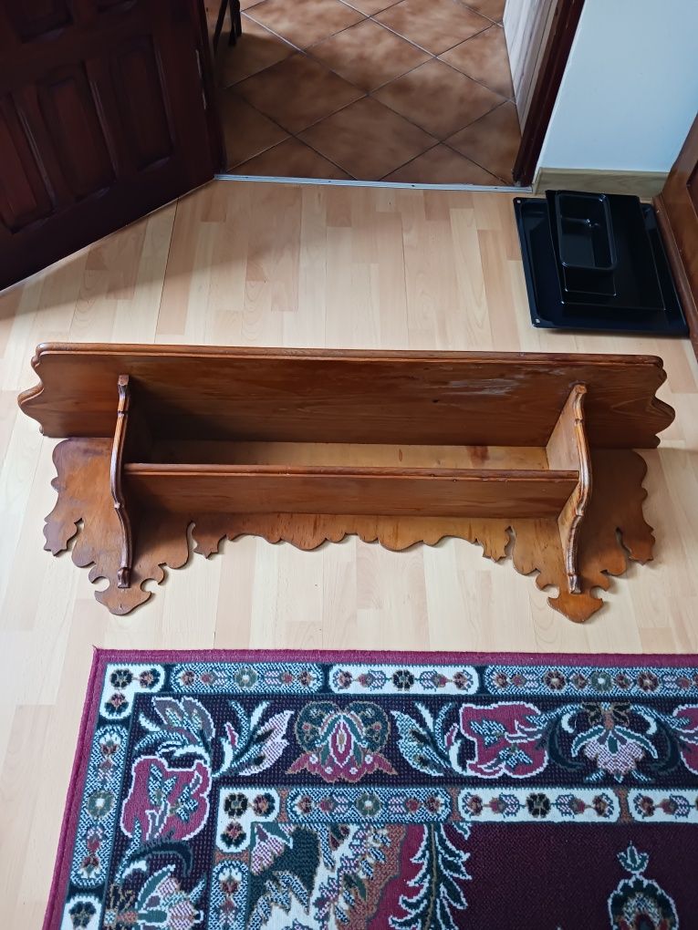 Półka ścienna wisząca antyk