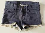 Spodenki jeansowe z koronką H&M rozm. 128