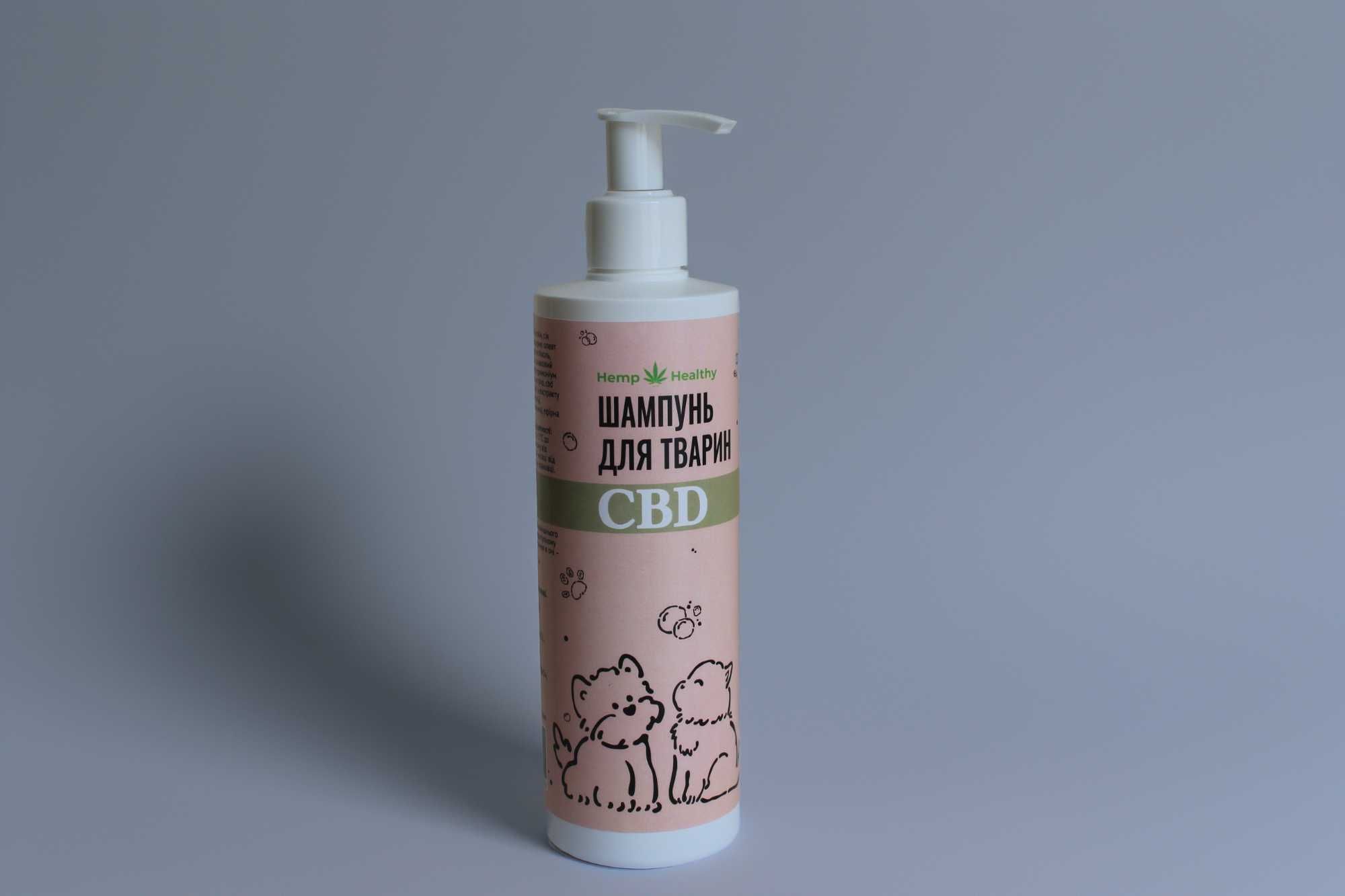 CBD шампунь для собак і котів