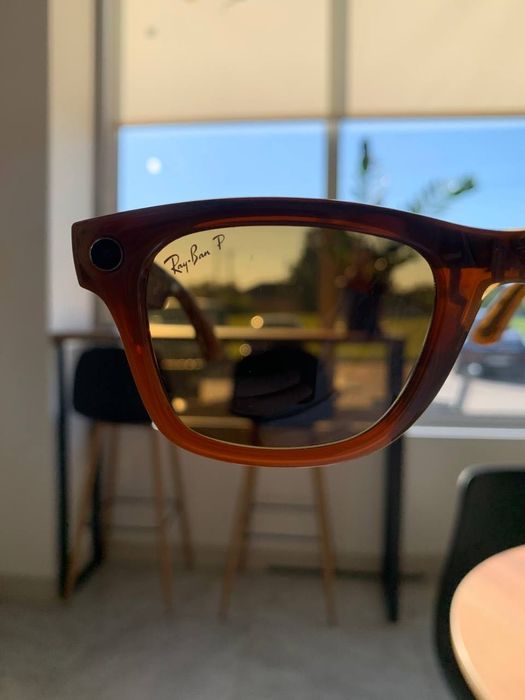 Смарт-окуляри Ray-Ban Meta Wayfarer SHINY CARAMEL POLAR BROWN