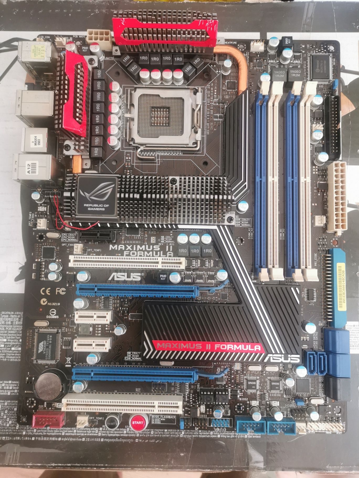 Motherboard Asus Maximus 2 Formula socket 775