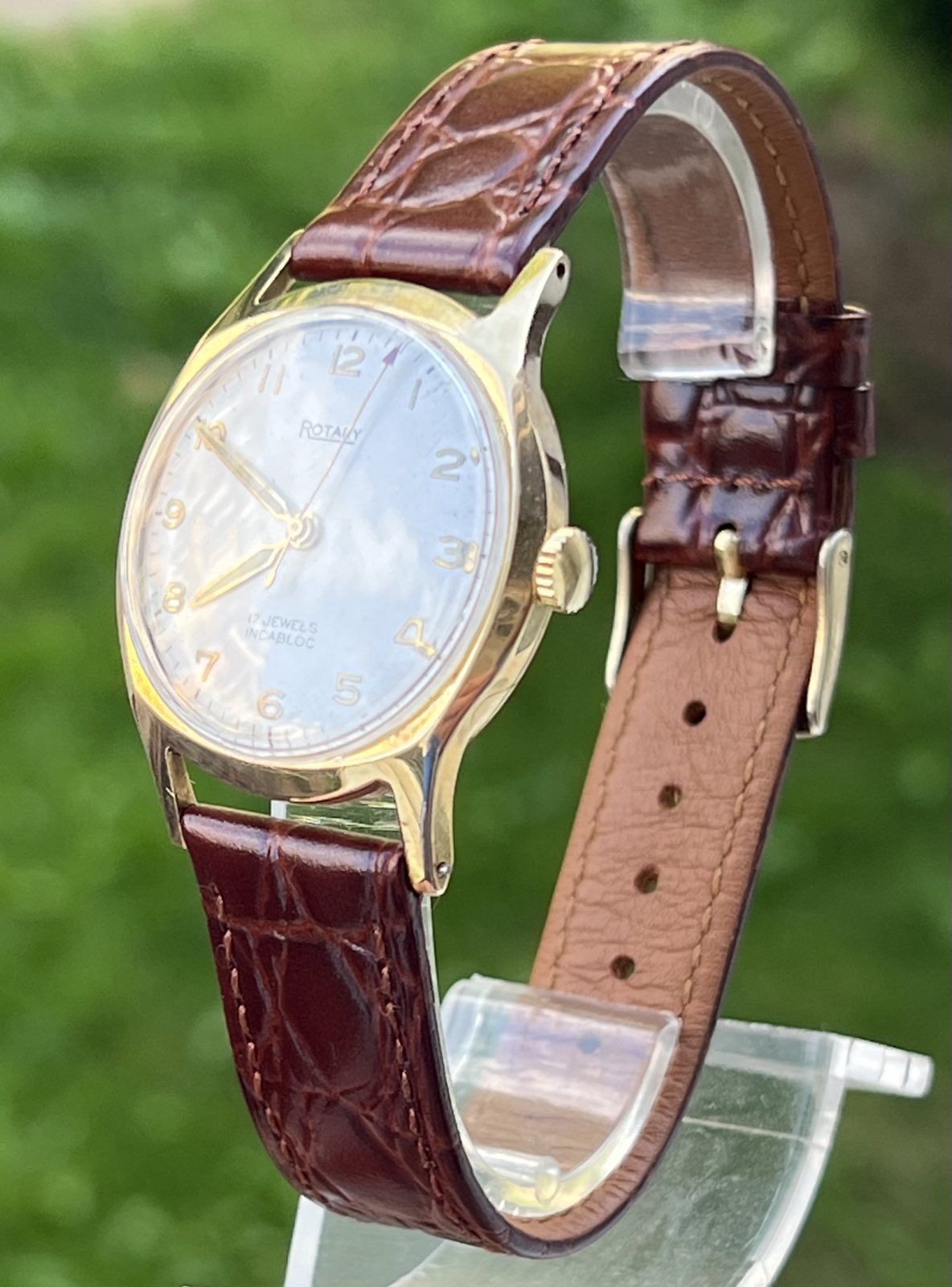 Золотий швейцарський годинник Rotary