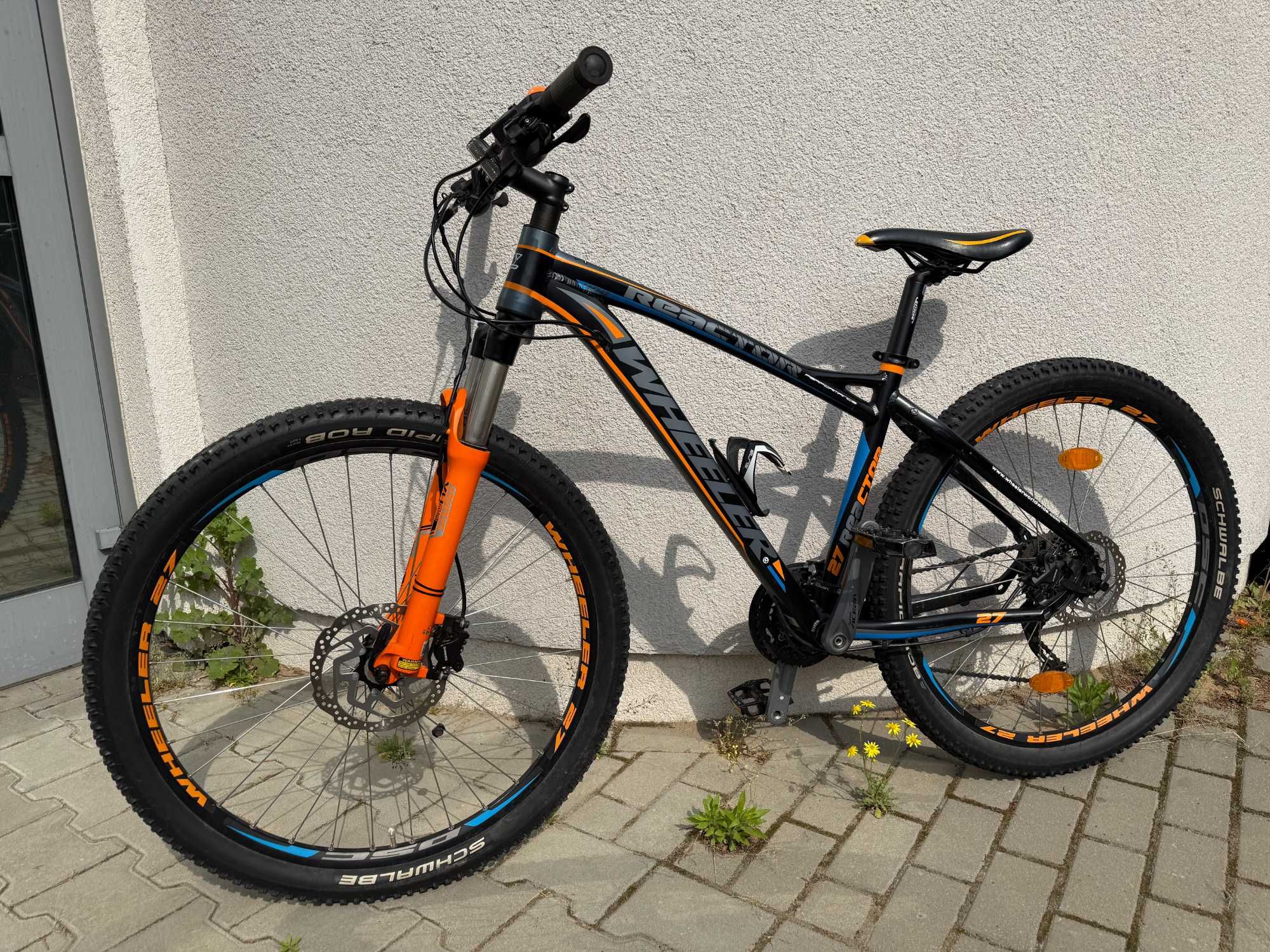 ROWER GÓRSKI MTB WHEELER REACTOR 400 27,5" rama 17" Shimano Super Stan