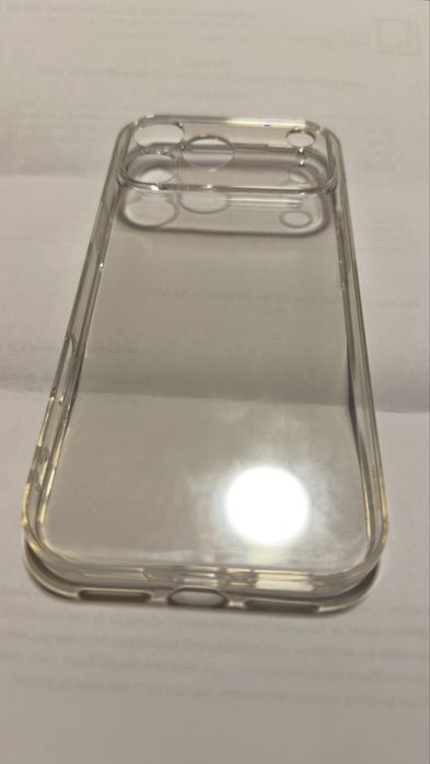 Capa transparente iphone 17 pro max