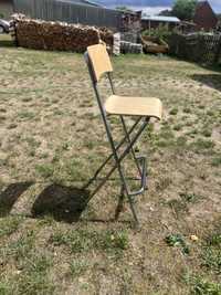 Krzesło, taboret składany drewniany Ikea
