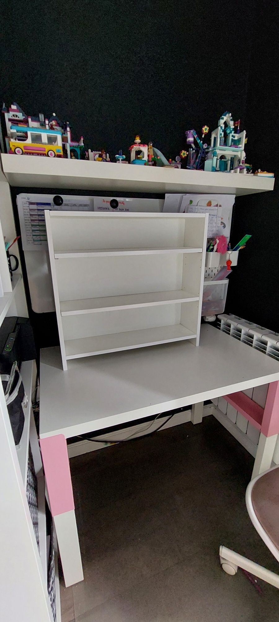 Biurko Ikea z nadstawką