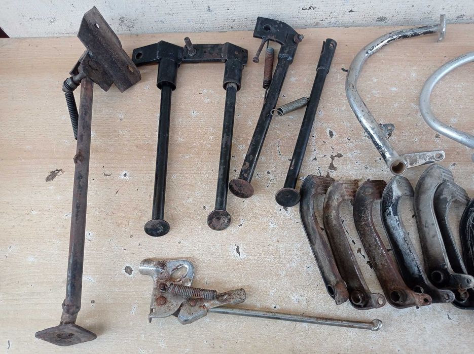 WSK -Romet -komar -Jawa + inne - części - stopki boczne- pedały (26.4)