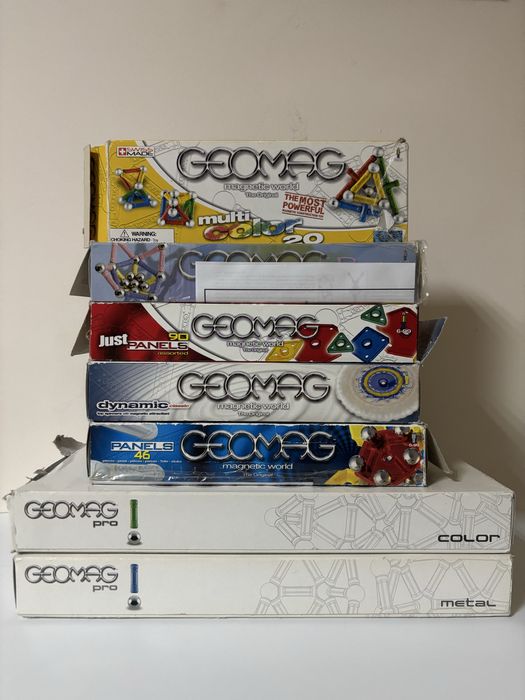 Geomag klocki magnetyczne, komplet 7 zestawów Pro, Panels, Dynamic