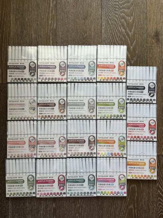 Акрилові Маркери languo лангуо / гуангна