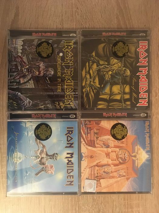 IRON MAIDEN_zestaw4 płyt CD_EMI_1998_Remastered