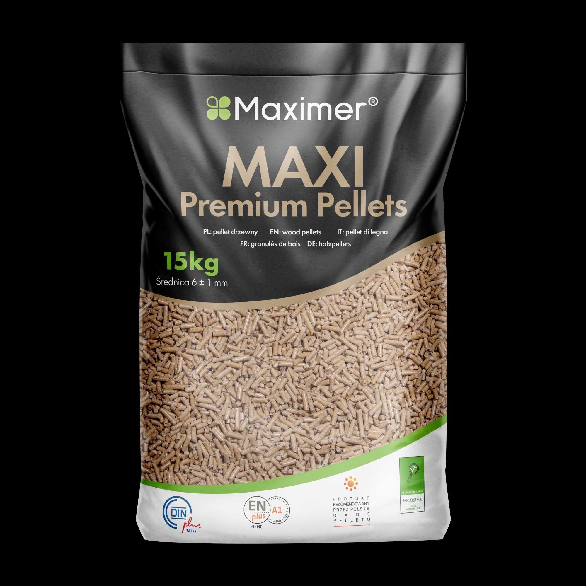 Pellet drzewny Maximer (DINplus ENplus®) Producent