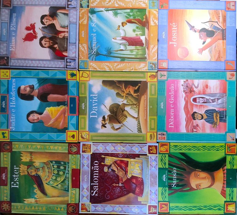 Livros - REF LJ2 MB - Historias da bíblia infantil 24 volumes