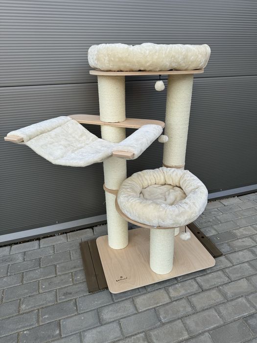 Drapak dla kota Masywny beżowy drapak Natural Paradise