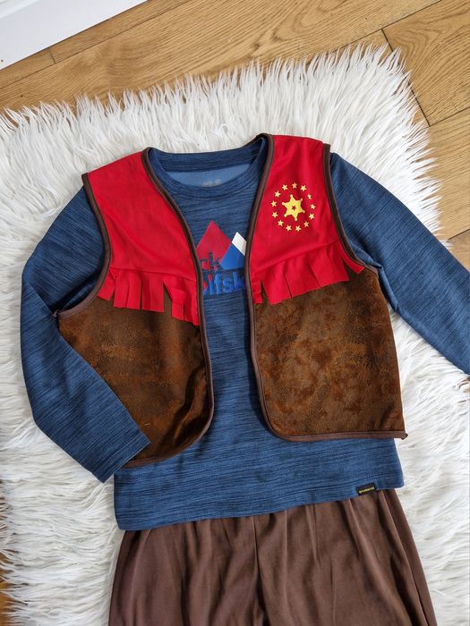 Jack Wolfskin 7 8 lat 128 134 przebranie Halloween strój karnawałowy