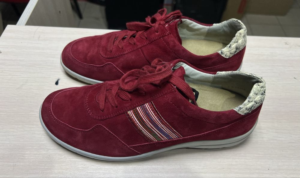 Кросівки шкіряні Semler Anita Red Fire 39-40р