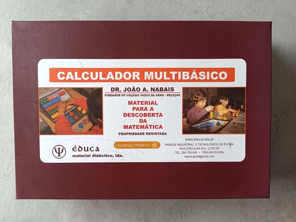 Calculador multibasico para aprender matemática