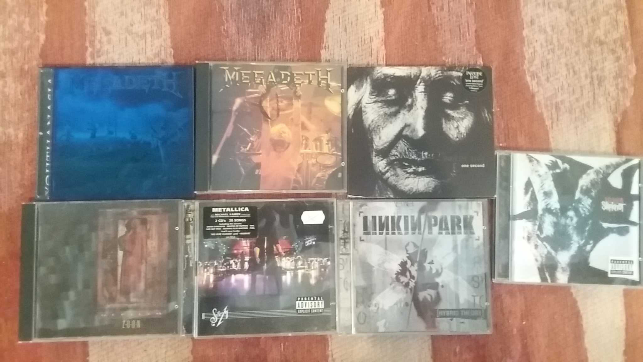 Cds edições limitadas metallica megadeth paradise lost etc