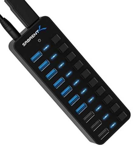 hub usb 3.2   alimentada 12V 60W 5A
