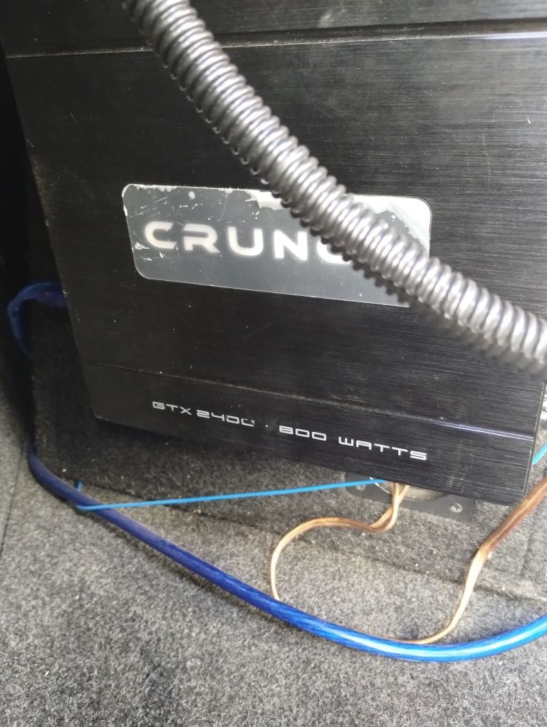 Subwoofer Excursion + wzmacniacz Crunch