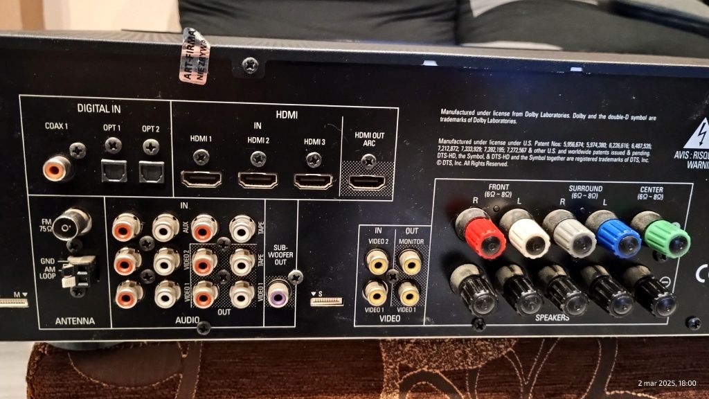 Amplituner Harman Kardon AVR 70 plus Heco