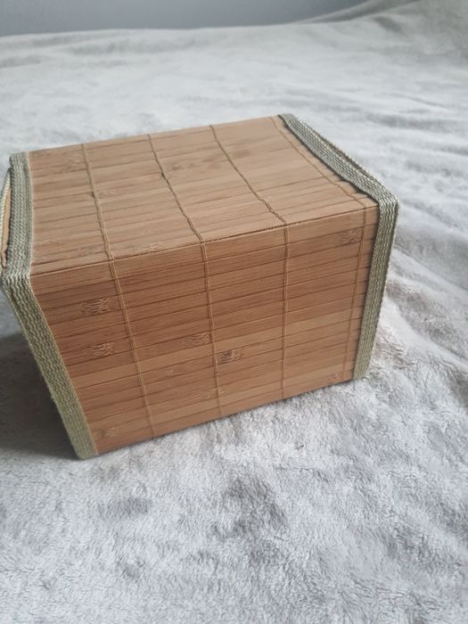 Bambusowy Pojemnik do Przechowywania.