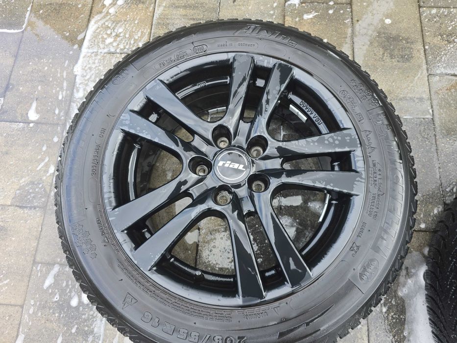 alufelgi rial Germany  koła zimowe 5x112 16' szer 7' et46 205/55/16