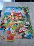 Puzzle, puzzle duże 20 elementów