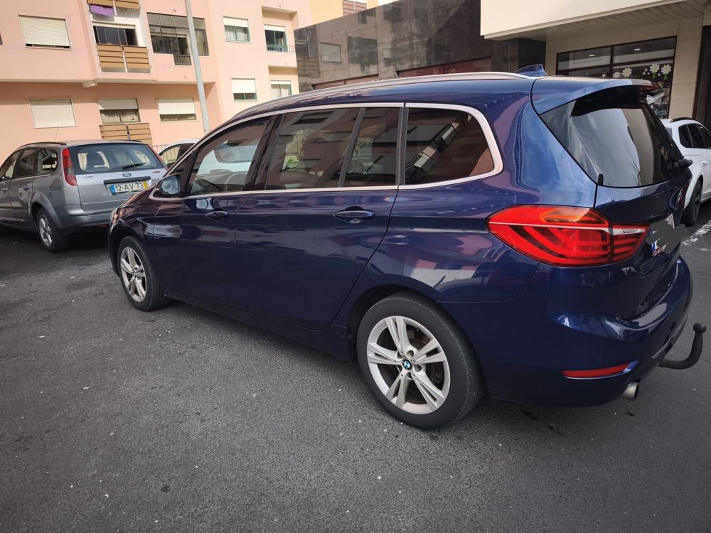 viatura de 7 lugares  bmw 216 grand tourer varios extras. Para troca