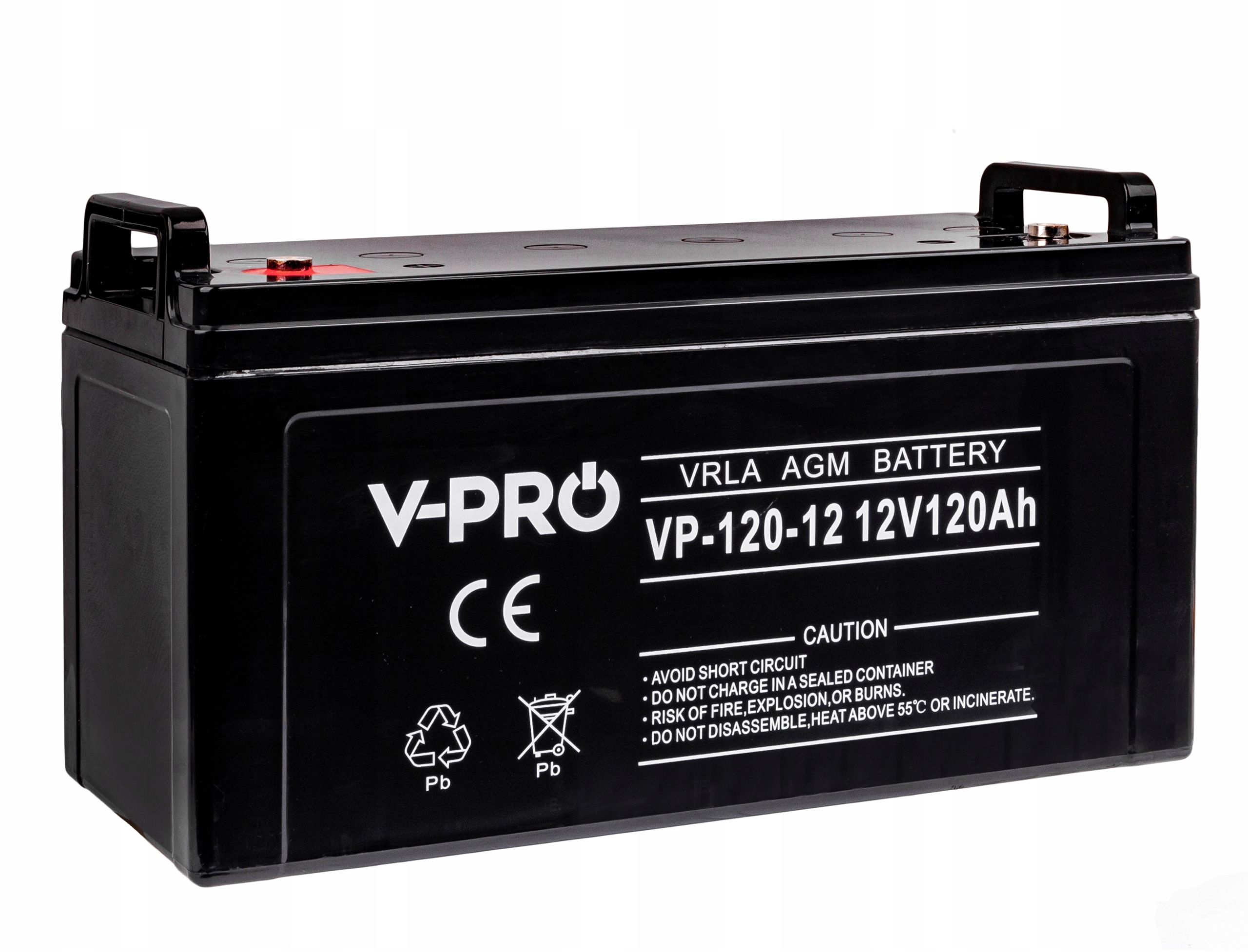 Akumulator AGM bateria do UPS 12V 120Ah (AKU16)