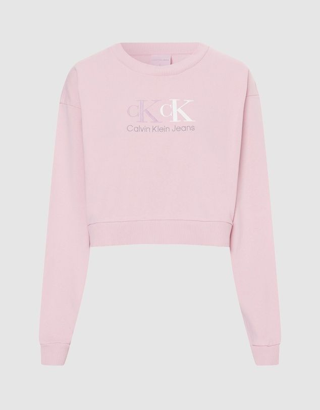 Bluza Calvin Klein Broadway Pink oversize S-L