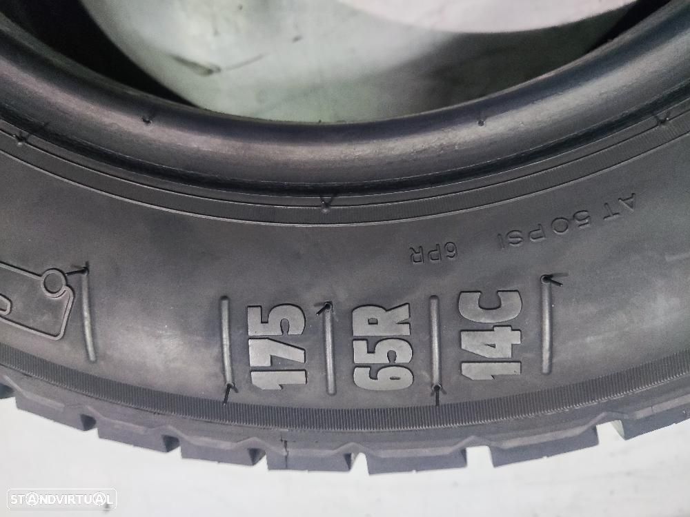 2 pneus semi novos 175-65r14c kleber - oferta dos portes 75 EUROS