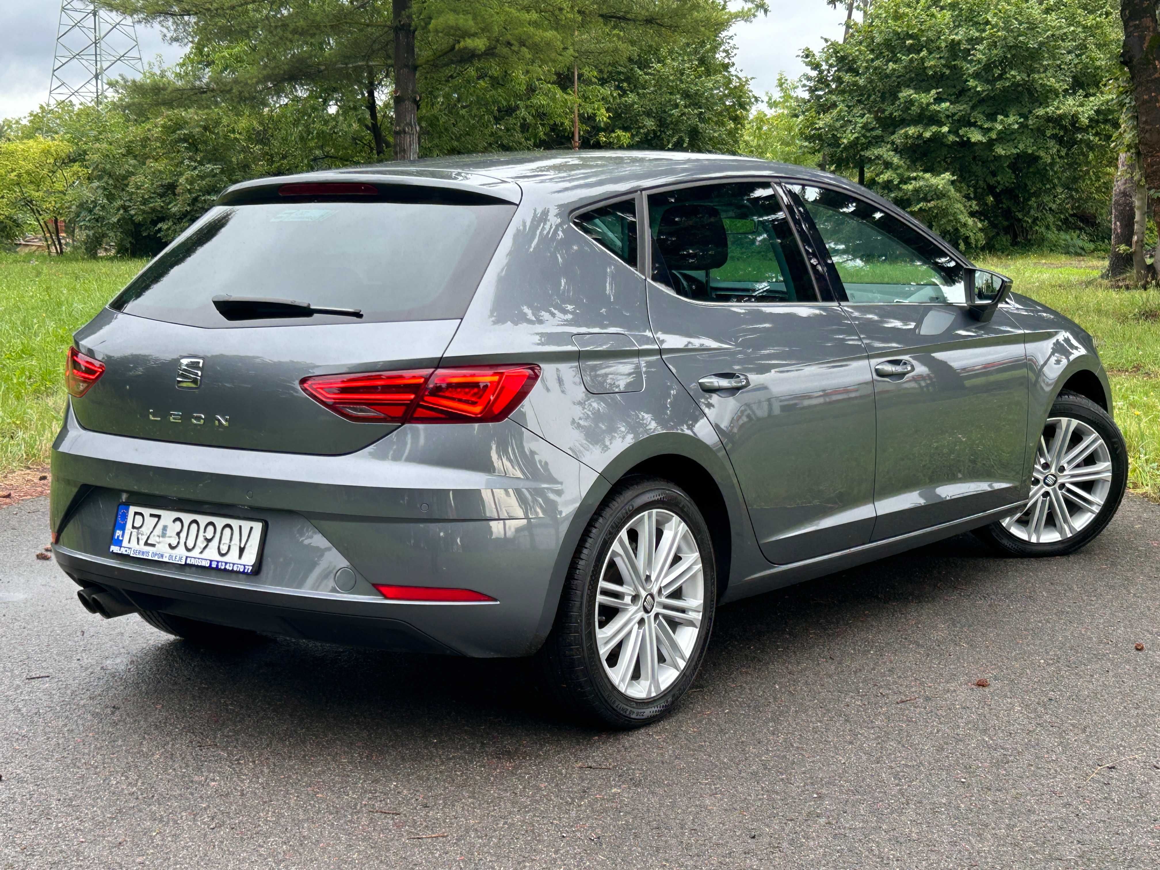 Seat Leon*Polski Salon*Pierwszy Właściciel*xcellence*Skóra*Duży Ekran*