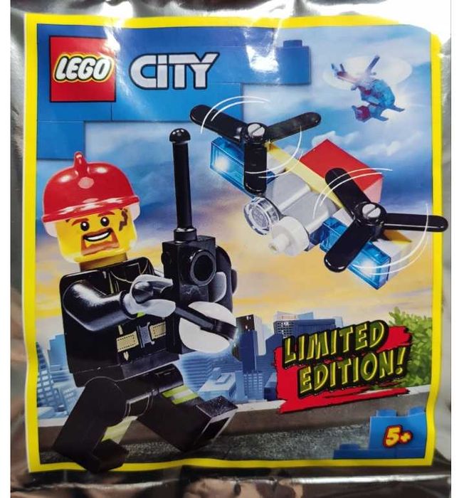 LEGO CITY 952002 dron strażak radiostacja limited edition