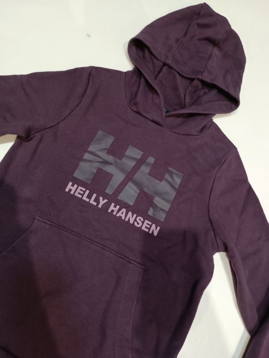 Helly Hansen bluza z kapturem roz 140/146/10 sportowa bawełniana bluza